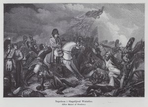 Napoleão na Batalha de Waterloo