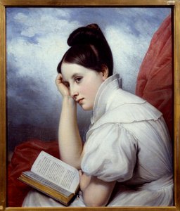 A Leitura Pinturas leves de Charles Auguste Steuben (1788-1856) 1829 Nantes, Musee des Beaux Arts
