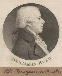 Benjamin Rush de Charles B. J. Févret de Saint Mémin