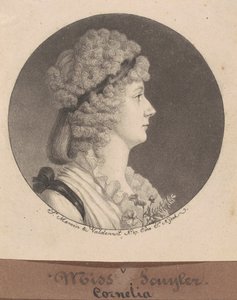 Cornélia Schuyler Morton de Charles B. J. Févret de Saint Mémin