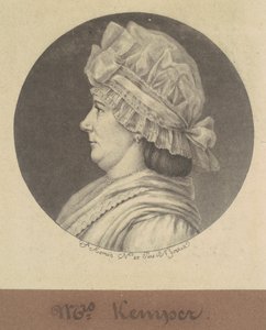 Elizabeth Marius Kemper de Charles B. J. Févret de Saint Mémin