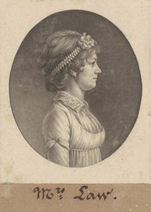 Lei Elizabeth Parke Custis de Charles B. J. Févret de Saint Mémin
