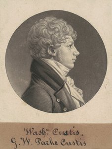 George Washington Parke Custis de Charles B. J. Févret de Saint Mémin