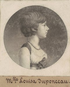 Louisa Du Ponceau de Charles B. J. Févret de Saint Mémin