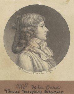 Maria Josefina Delacroix de Charles B. J. Févret de Saint Mémin