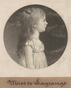 Senhorita de la Grange de Charles B. J. Févret de Saint Mémin