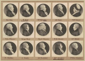 Coleção de Retratos de Saint-Mémin, Grupo 11 de Charles B. J. Févret de Saint Mémin