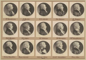 Coleção de Retratos de Saint-Mémin, Grupo 12 de Charles B. J. Févret de Saint Mémin