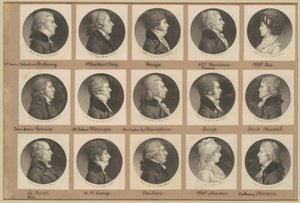 Coleção de Retratos de Saint-Mémin, Grupo 15 de Charles B. J. Févret de Saint Mémin