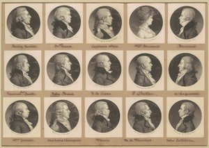 Coleção de Retratos de Saint-Mémin, Grupo 16 de Charles B. J. Févret de Saint Mémin