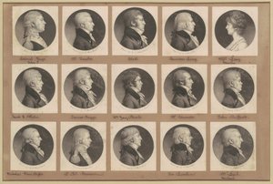 Coleção de Retratos de Saint-Mémin, Grupo 23 de Charles B. J. Févret de Saint Mémin