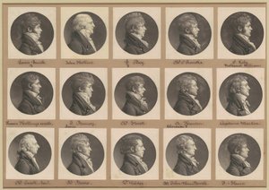 Coleção de Retratos de Saint-Mémin, Grupo 28 de Charles B. J. Févret de Saint Mémin