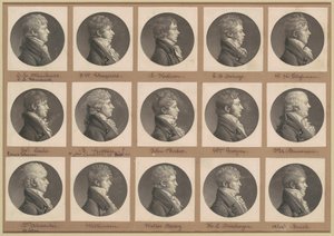 Coleção de Retratos de Saint-Mémin, Grupo 29 de Charles B. J. Févret de Saint Mémin