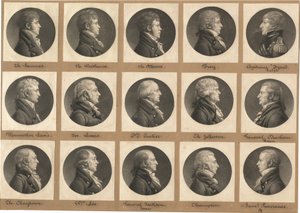 Coleção de Retratos de Saint-Mémin, Grupo 31 de Charles B. J. Févret de Saint Mémin