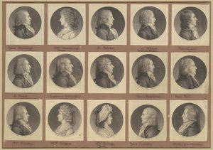 Coleção de Retratos de Saint-Mémin, Grupo 3 de Charles B. J. Févret de Saint Mémin