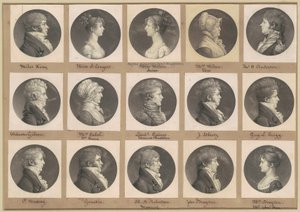 Coleção de Retratos Saint-Mémin, Grupo 44 de Charles B. J. Févret de Saint Mémin