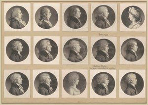 Coleção de Retratos Saint-Mémin, Grupo 53 de Charles B. J. Févret de Saint Mémin