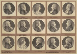 Coleção de Retratos de Saint-Mémin, Grupo 6 de Charles B. J. Févret de Saint Mémin