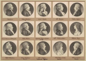 Coleção de Retratos de Saint-Mémin, Grupo 7 de Charles B. J. Févret de Saint Mémin