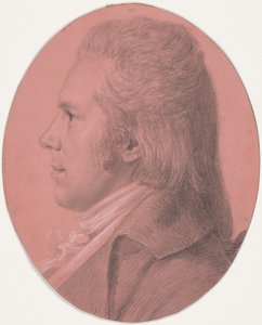 Retrato de Georges Arnold Fitzwilliam de Charles Balthazar Julien Févret de Saint-Mémin