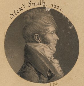 Possivelmente Alexander Smith de Charles Balthazar Julien Févret de Saint-Mémin