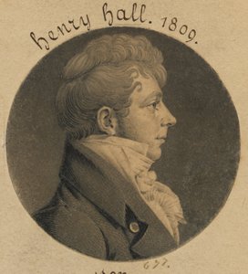 Possivelmente Henry Hall ou Sutton Hall de Charles Balthazar Julien Févret de Saint-Mémin