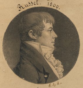 Possivelmente Nathaniel Russell ou J. Dawson de Charles Balthazar Julien Févret de Saint-Mémin