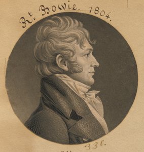 Robert Bowie de Charles Balthazar Julien Févret de Saint-Mémin