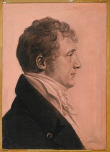 James Alexander Fulton do Monte. Erin, c.1808 (carvão, giz branco e lápis pastel bistre em papel a bordo)