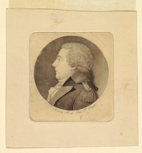 Retrato de um jovem de Charles Balthazar Julien Févret de Saint Mémin