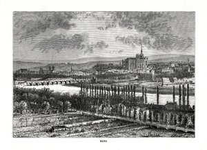 Metz, França, século XIX de Charles Barbant