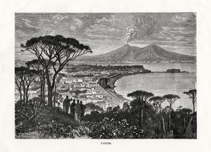Nápoles, Itália, 1879 de Charles Barbant