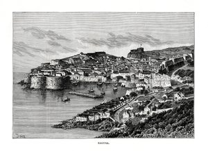 Ragusa, Sicília, Itália, 1879 de Charles Barbant