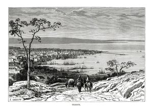 Trieste, Itália, 1879 de Charles Barbant