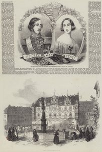 Visita de Sua Majestade à Alemanha de Charles Baugniet