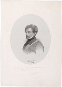 Sua Excelência General Sir Colin Campbell Comandante-Chefe do GCB, nas Índias Orientais de Charles Baugniet