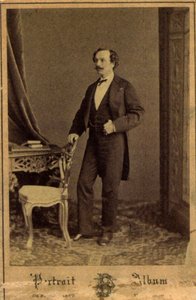 Marius Petipa, bailarino e coreógrafo russo, c1855 de Charles Bergamasco