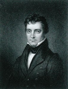 Josiah Stoddard Johnson (1784-1833) gravado por James Barton Longacre (1794-1869) (gravura)