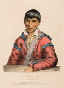 PADDY-CARR. CREEK INTERPRETER, de History of the Indian Tribes of North America (História das tribos indígenas da América do Norte)