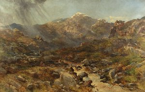 The Head of Nant Francon, Capel Curig, North Wales (óleo sobre tela)