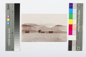 Vista montanhosa, Sacromonte, c.1900 (impressão albumen) de Charles Burlingame Waite