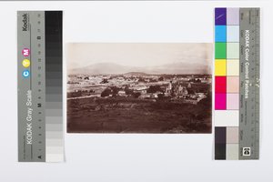 Pico e assentamento de Orizaba, c.1900 (impressão de albume) de Charles Burlingame Waite