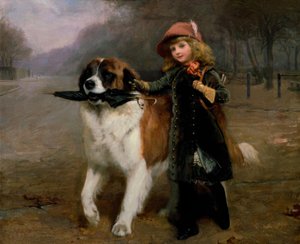 Charles B.Barber, Fora da escola - Gemälde, 1883