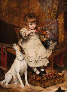 O pequeno violinista, 1887.