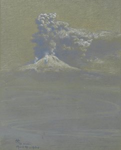 Um banho de cinza sobre Ottaviano, 14 de abril de 1906