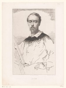 Portret van Félix François Georges Philibert Ziem
Eaux-Fortes e Litografias (título da série)