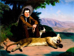 Ch. Nahl, Peter Quivey e o leão da montanha
