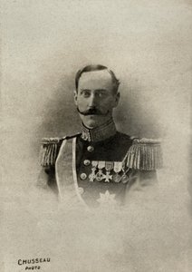 Retrato do rei norueguês Haakoon 7 (1872) de Charles Chusseau