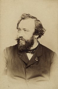 Retrato de Adolphe Sax 1814-1894, ca 1860. de Charles Clarkington