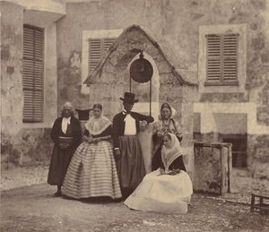 Ilhas Baleares, Aldeões de Palma e seus arredores, 1860.
